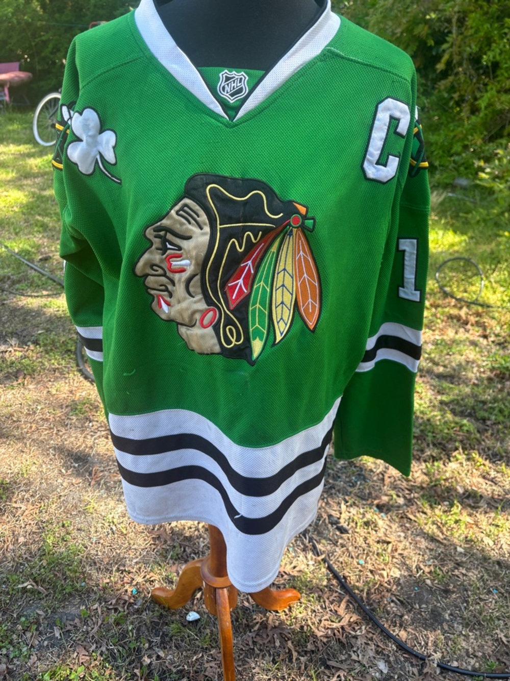 Jonathan Towes NHL Chicago Blackhawks Jersey